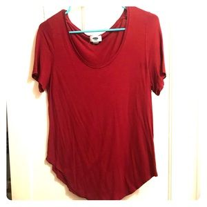 Red tee shirt